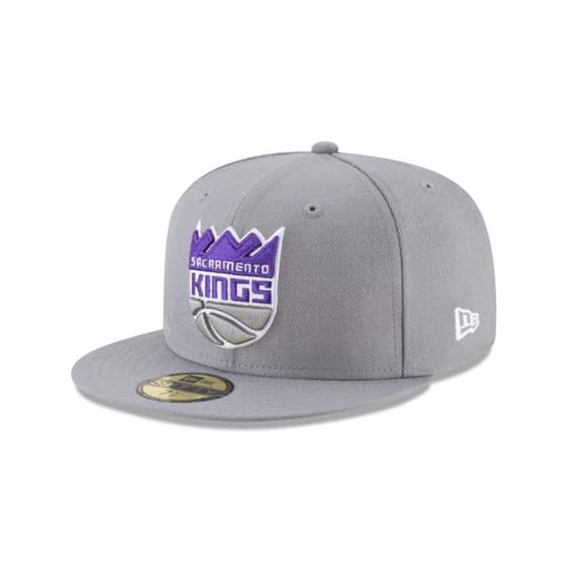 NBA Sacramento Kings Wool Standard 59Fifty Fitted (VDK2423) - Black New Era Caps